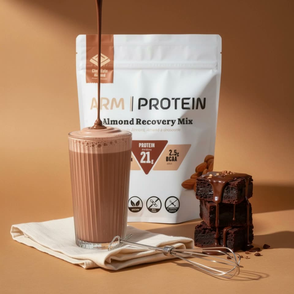 ARM Almond Recovery Mix chocolate pour